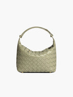 Mini Woven Bag – Compact Structured Handbag in 5 Colours