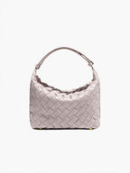 Mini Woven Bag – Compact Structured Handbag in 5 Colours