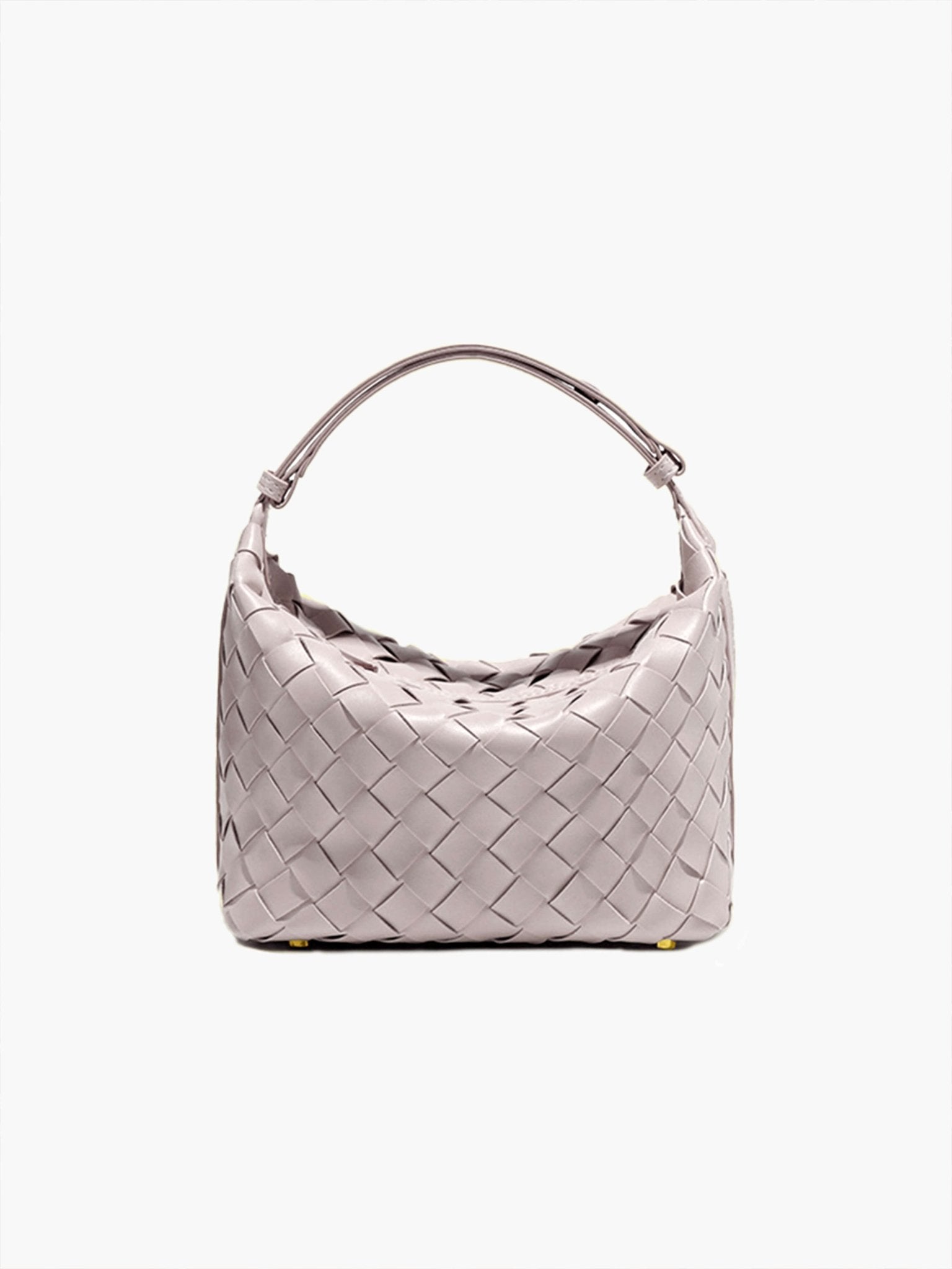 Mini Woven Bag – Compact Structured Handbag in 5 Colours