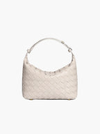 Mini Woven Bag – Compact Structured Handbag in 5 Colours