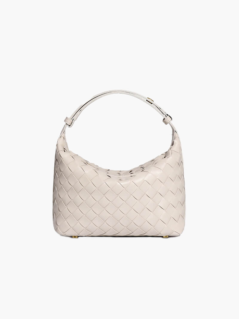 Mini Woven Bag – Compact Structured Handbag in 5 Colours