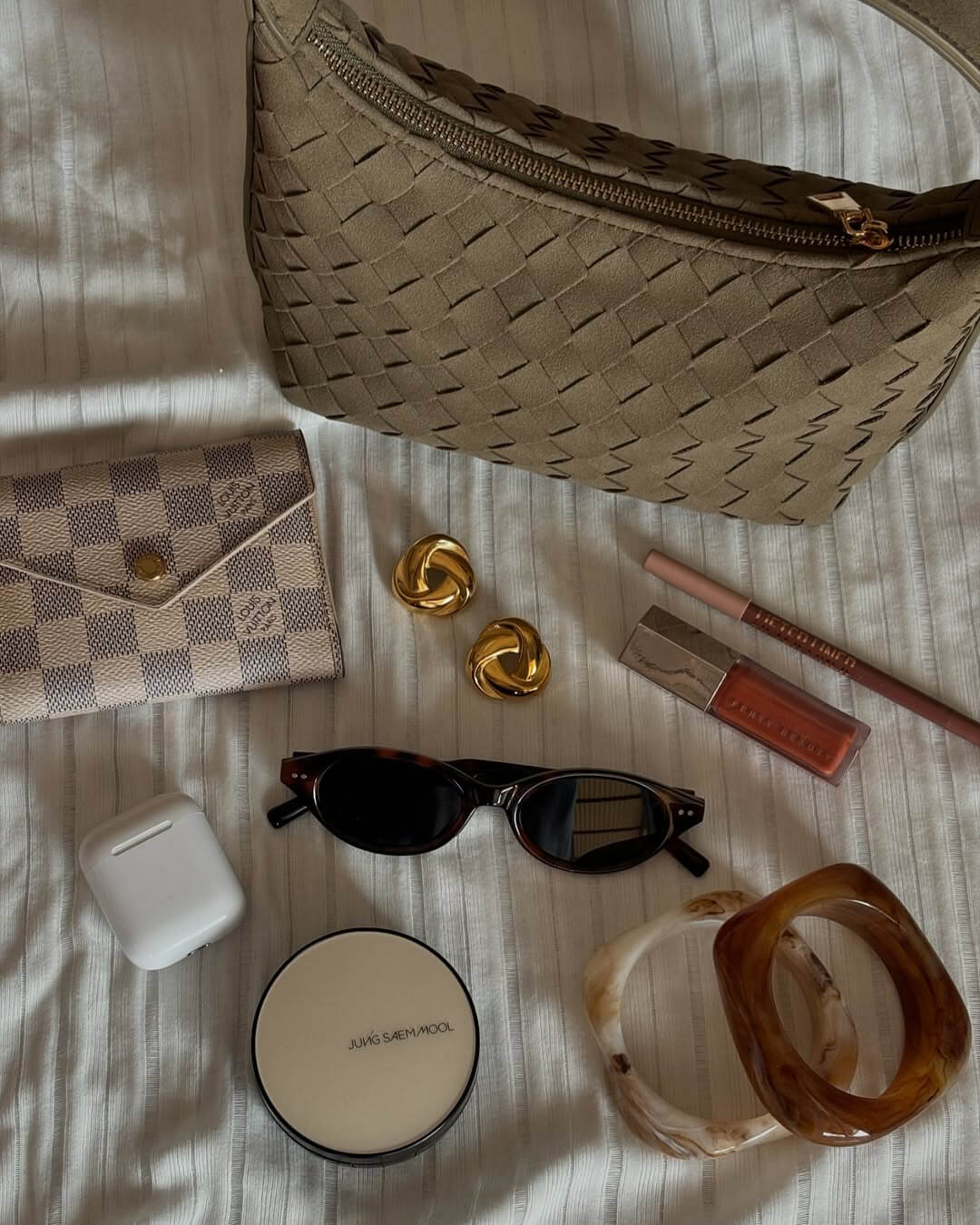 Woven Suede Look Day Bag – Textured Carry-All in 7 Colours