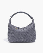 Woven Suede Look Day Bag – Textured Carry-All in 7 Colours