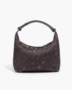 Woven Suede Look Day Bag – Textured Carry-All in 7 Colours
