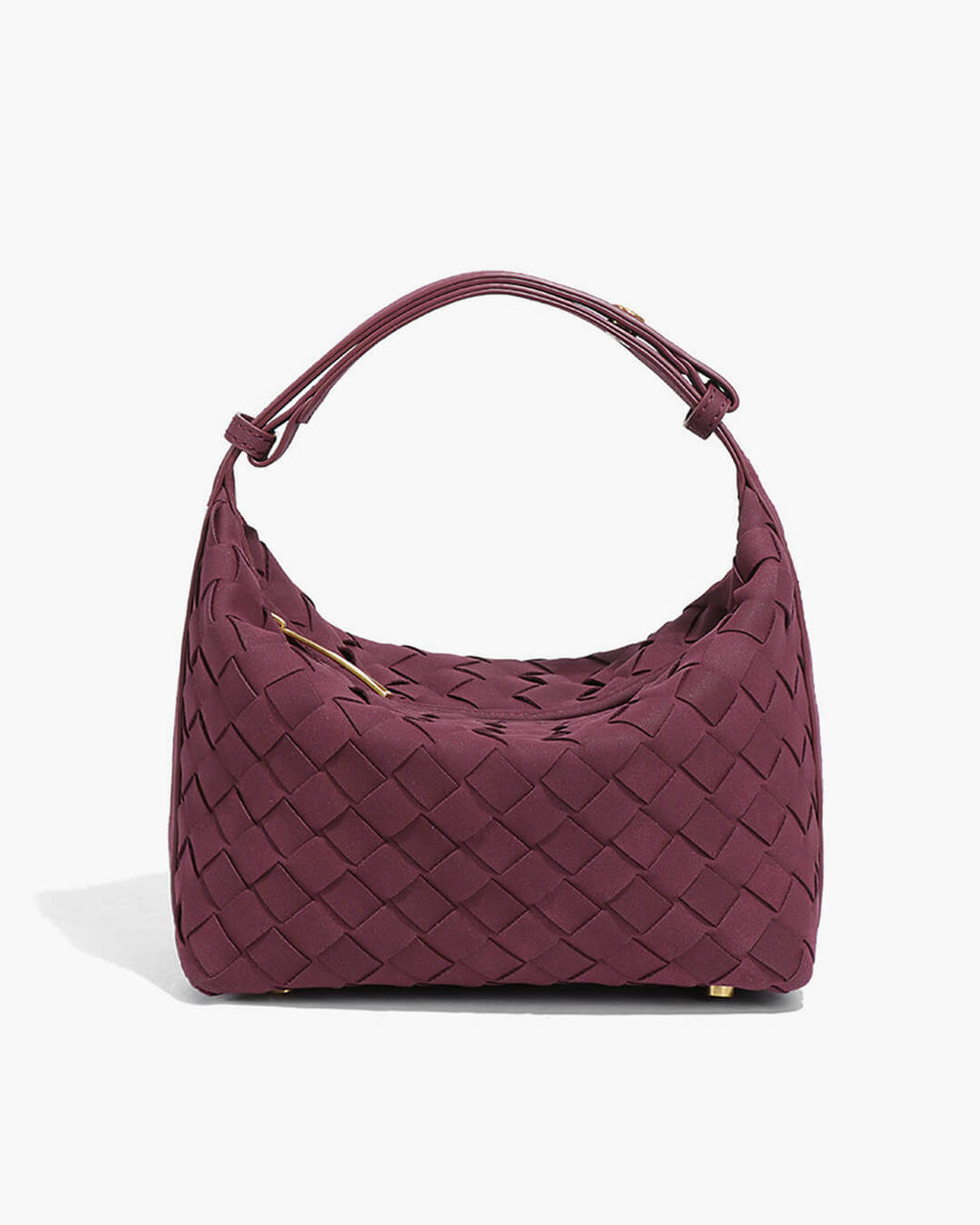 Woven Suede Look Day Bag – Textured Carry-All in 7 Colours