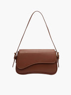Saddle Shoulder Bag – Structured Crossbody in 5 Colours