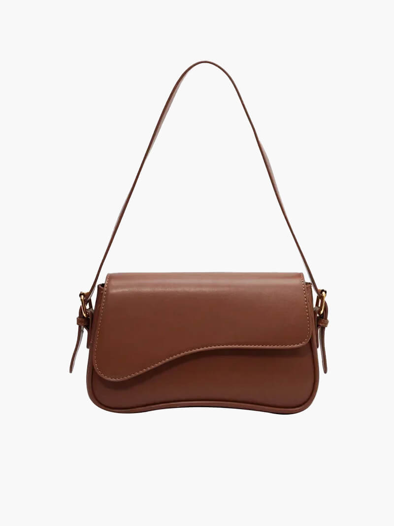 Saddle Shoulder Bag – Structured Crossbody in 5 Colours