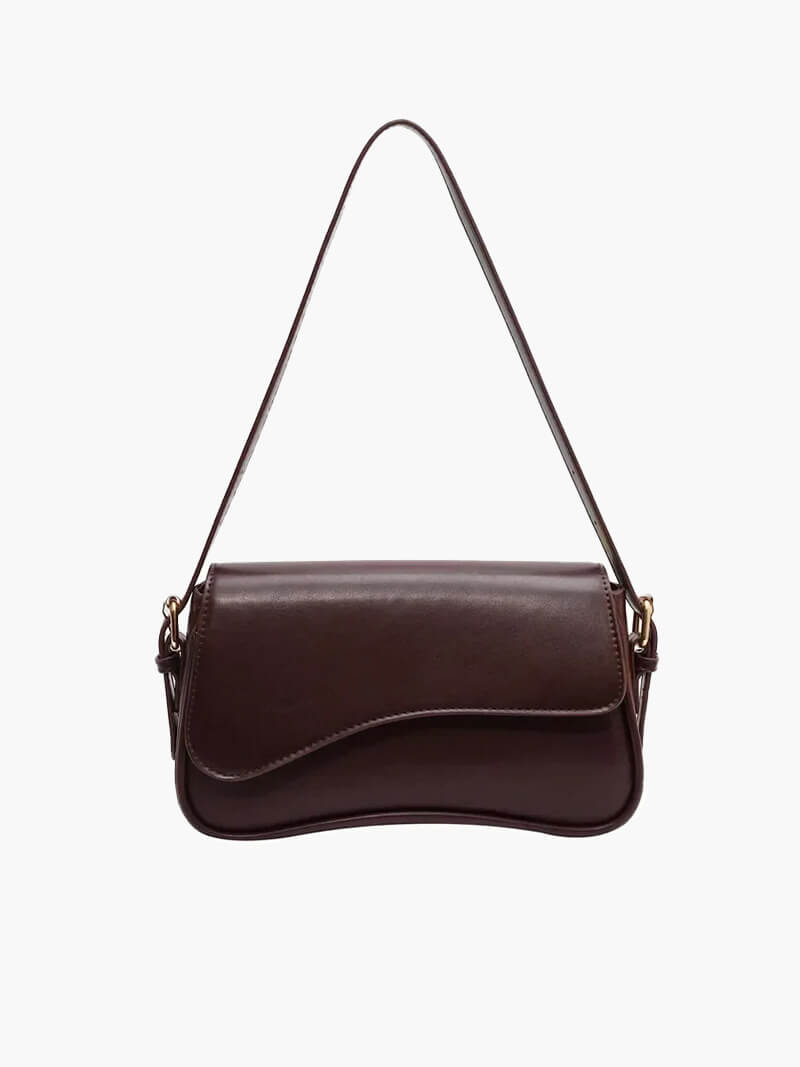 Saddle Shoulder Bag – Structured Crossbody in 5 Colours