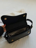 Saddle Shoulder Bag – Structured Crossbody in 5 Colours