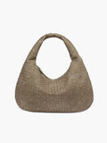 Suede Look Woven Tote XL – Oversized Braided Shopper