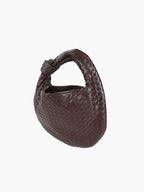 Handwoven Medium Handbag – Minimalist Woven Bag