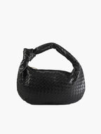 Handwoven Medium Handbag – Minimalist Woven Bag