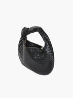 Handwoven Medium Handbag – Minimalist Woven Bag