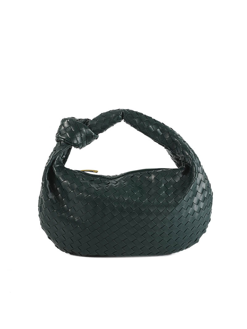Handwoven Medium Handbag – Minimalist Woven Bag
