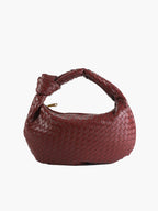 Handwoven Medium Handbag – Minimalist Woven Bag