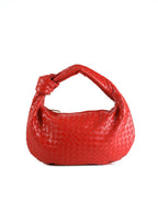 Handwoven Medium Handbag – Minimalist Woven Bag