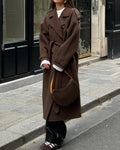 Women's Wool Blend Autumn Winter Coat – Relaxed Tailored Coat