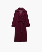 Women's Wool Blend Autumn Winter Coat – Relaxed Tailored Coat