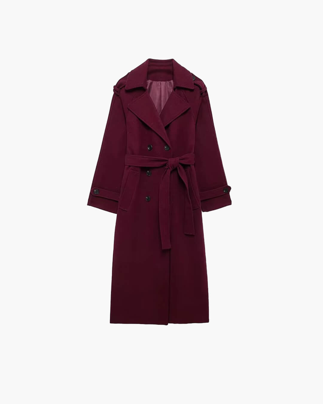 Women's Wool Blend Autumn Winter Coat – Relaxed Tailored Coat