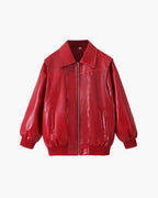 Green Zip-Up Bomber Jacket – Women's Everyday Jacket