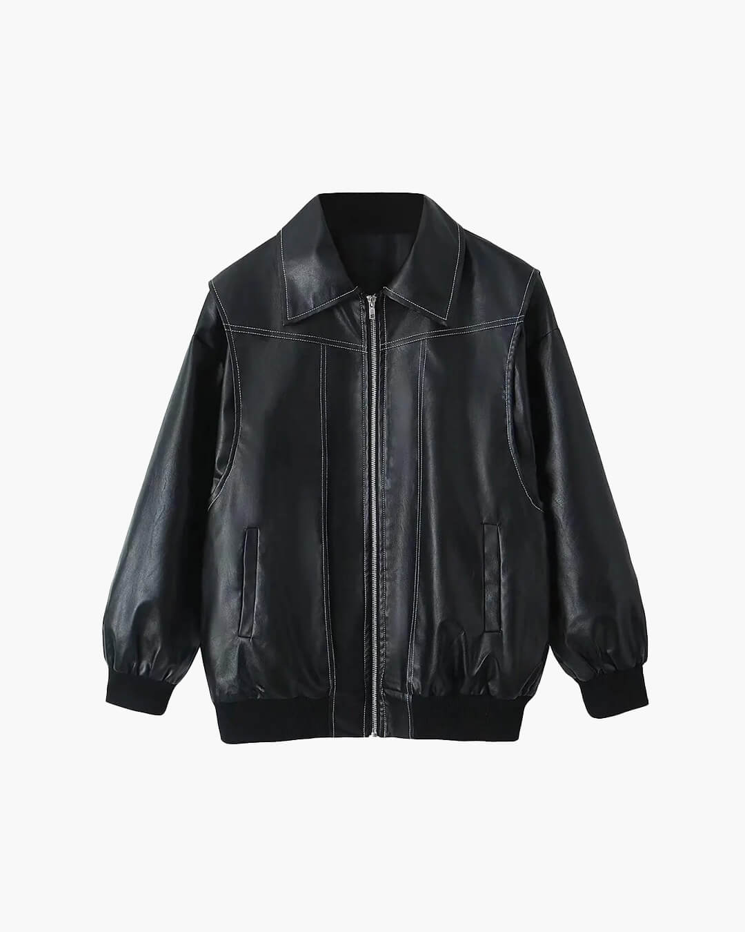 Brooke Zip-Up Bomber Jacket