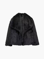 Old Money Faux Fur Coat – Elegant Mid-Length Coat in 5 Colours
