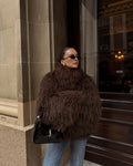 Plush Fuzzy Faux Fur Coat – Cloud Soft Statement Layer