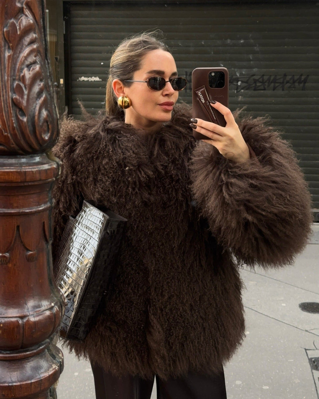 Plush Fuzzy Faux Fur Coat – Cloud Soft Statement Layer