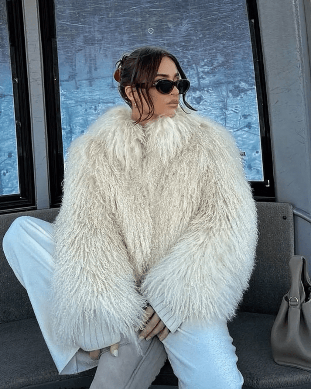 Plush Fuzzy Faux Fur Coat – Cloud Soft Statement Layer