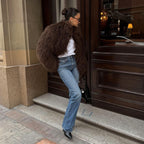 Plush Fuzzy Faux Fur Coat – Cloud Soft Statement Layer