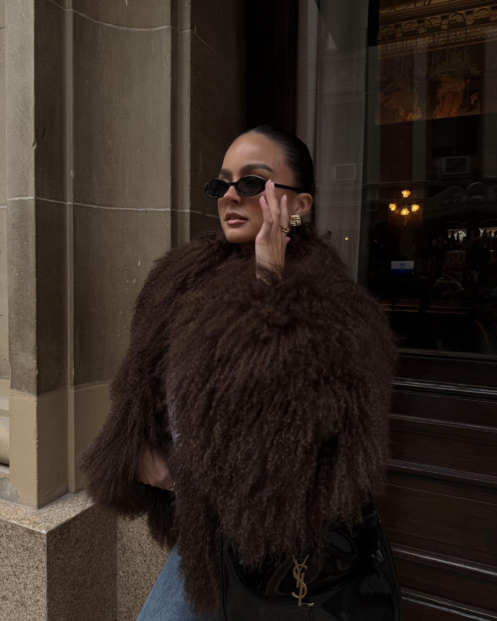 Plush Fuzzy Faux Fur Coat – Cloud Soft Statement Layer