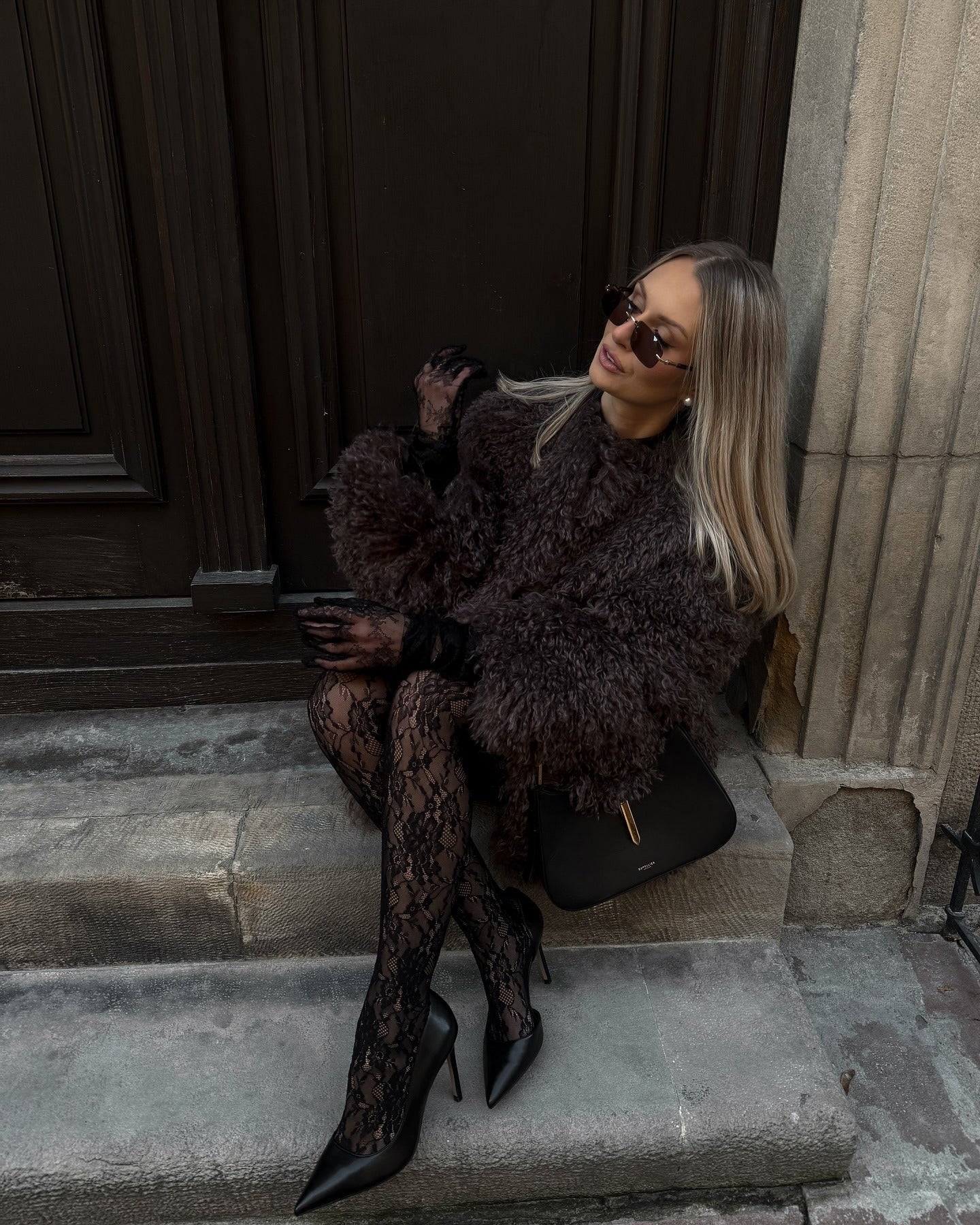 Plush Fuzzy Faux Fur Coat – Cloud Soft Statement Layer