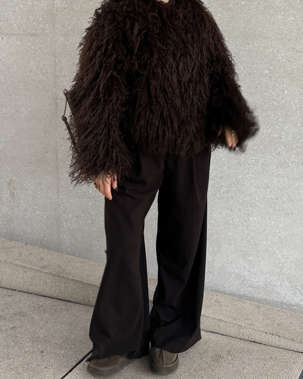 Plush Fuzzy Faux Fur Coat – Cloud Soft Statement Layer