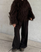 Plush Fuzzy Faux Fur Coat – Cloud Soft Statement Layer