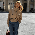 Cropped Trench Coat – Short Belted Trench Jacket