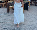 Bralette & Maxi Skirt Set – Boho Holiday Co-ord