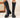 Black Knee High Leather Boots – Women's Autumn Winter Boots