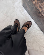 Black Mesh Ballet Flats – Women's Comfortable Everyday Ballet Flats