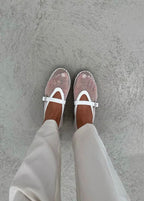 Black Mesh Ballet Flats – Women's Comfortable Everyday Ballet Flats