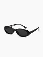 90s Oval Sunglasses – Retro Flat Profile UV400 Shades