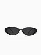 90s Oval Sunglasses – Retro Flat Profile UV400 Shades