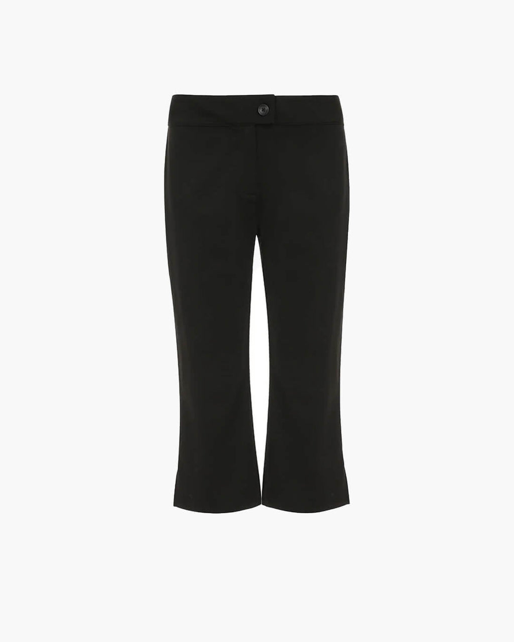 Women's High-Waisted Cropped Flared Trousers – Slim-Fit Capri Style for Spring Summer Work Smart Casual and Everyday Wear