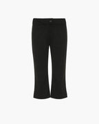 Women's High-Waisted Cropped Flared Trousers – Slim-Fit Capri Style for Spring Summer Work Smart Casual and Everyday Wear