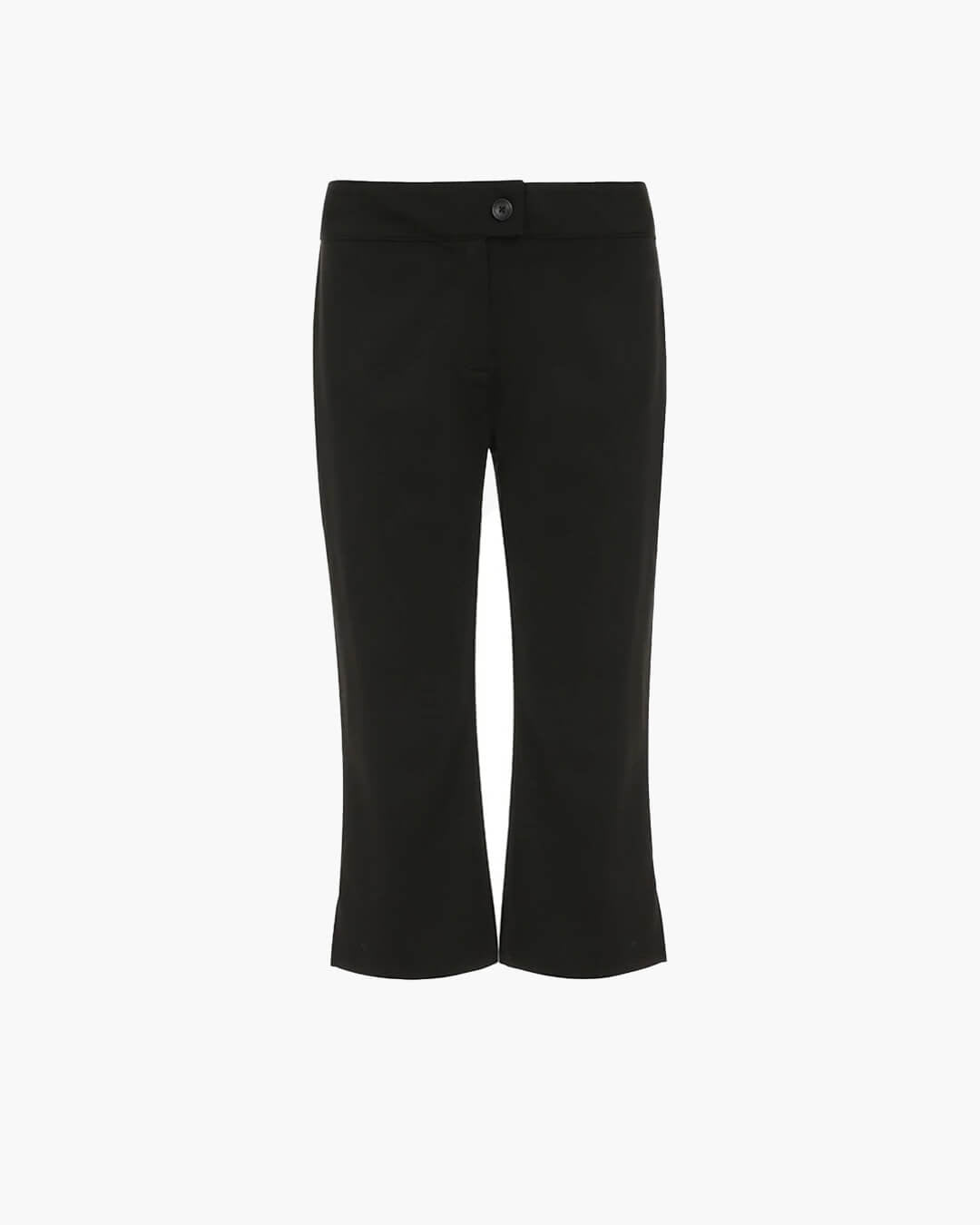 Women's High-Waisted Cropped Flared Trousers – Slim-Fit Capri Style for Spring Summer Work Smart Casual and Everyday Wear