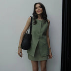 Button-Up Vest Top – Women's Summer Vest Top