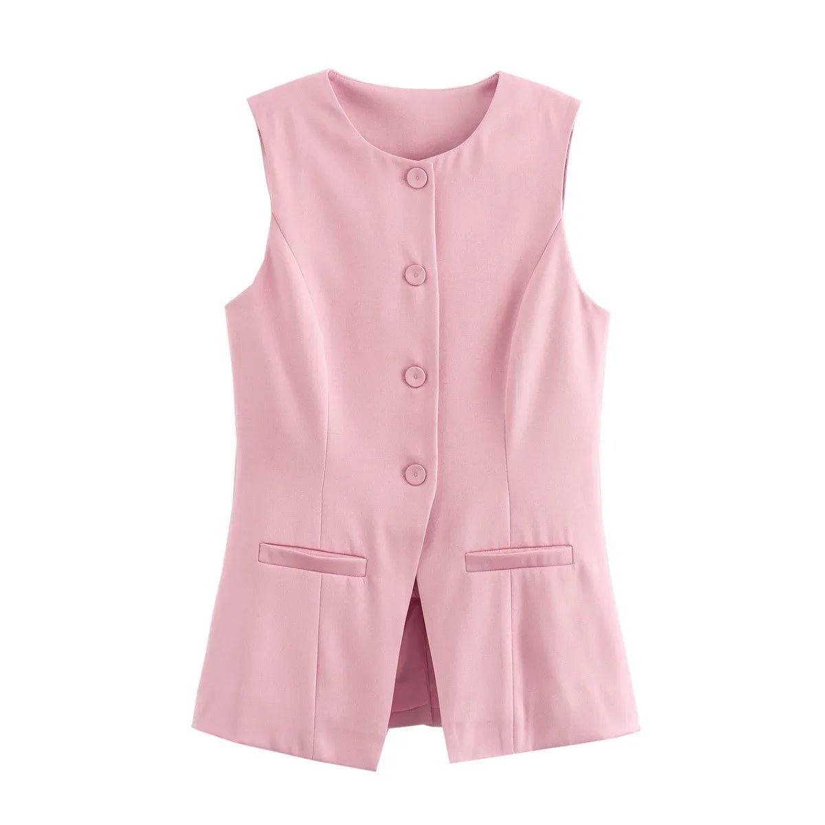 Button-Up Vest Top – Women's Summer Vest Top