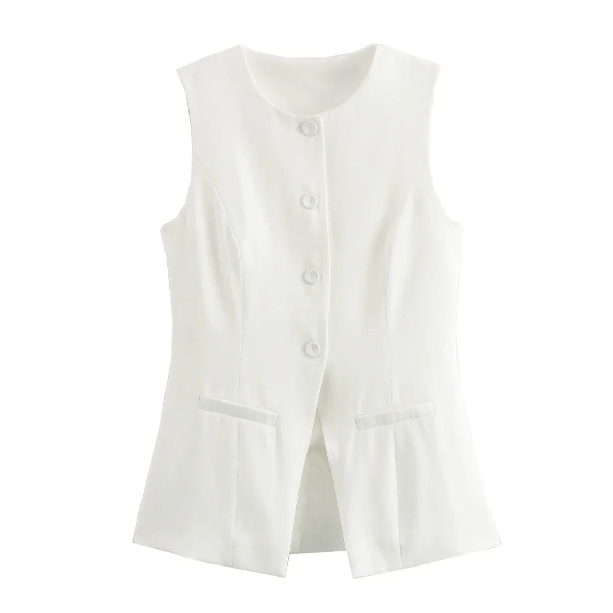 Button-Up Vest Top – Women's Summer Vest Top