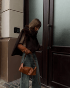 Faux Fur Turtleneck Gilet – Asymmetric Layering Vest