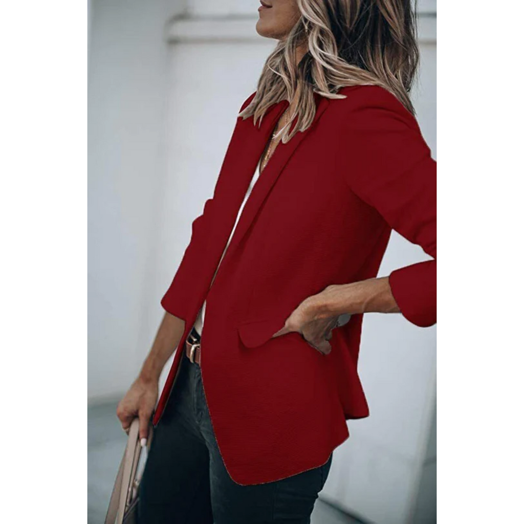 Classic Single Button Blazer in 12 Colours