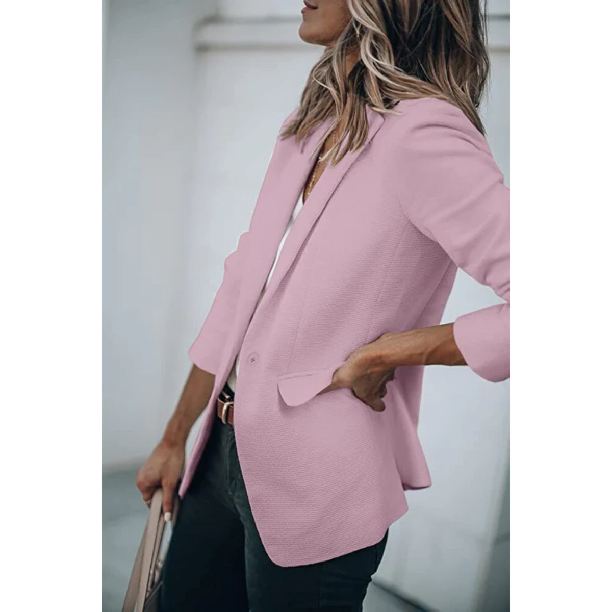 Classic Single Button Blazer in 12 Colours
